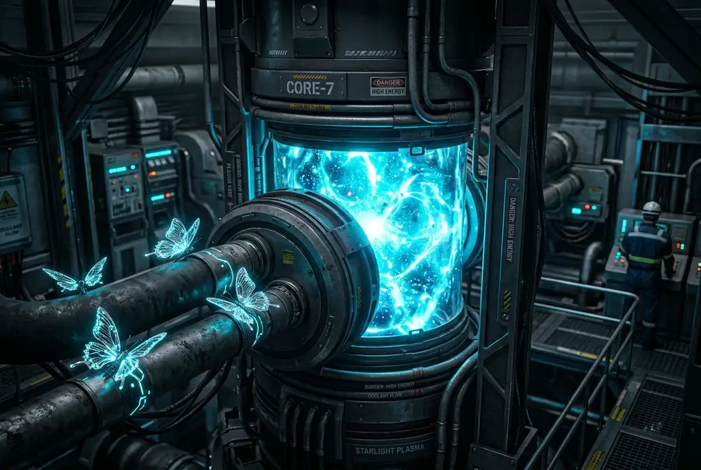 Glowing Core Reactor