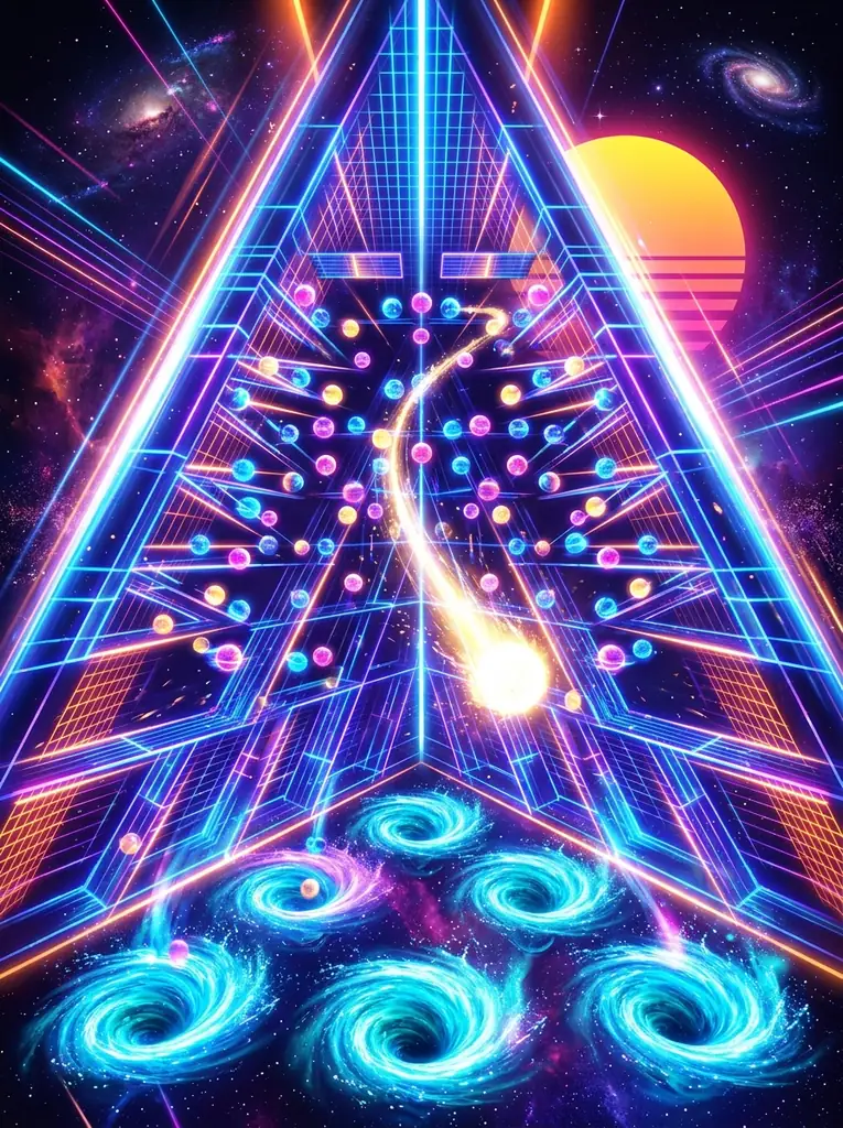 Stardust Cascade Plinko Game Cover